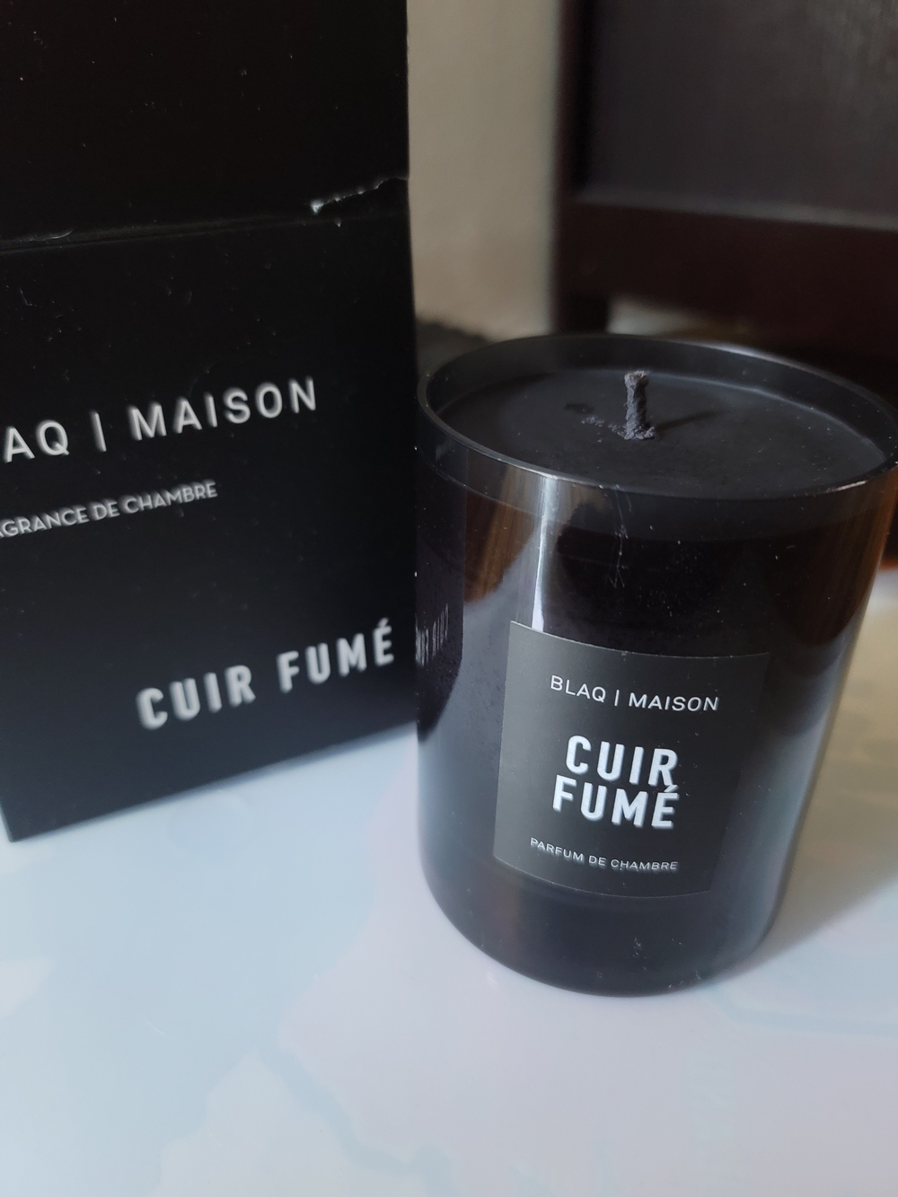 Cuir Fumé Blaq Scented Candle